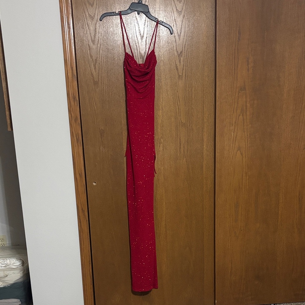 Windsor Sparkling Red Maxi Dress